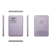 Power Bank Mag Charger 5000mAh PD20W+15W ljubicasti