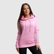 GymBeam Ženska dukserica PRO Hoodie Baby pink XS