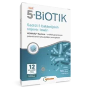 Inpharm BIOTIK5, Probiotik plus prebiotik, 10 kapsula
