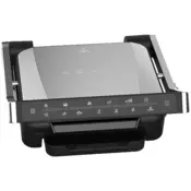 AENO Electric Grill EG3: 2000W, 7 automatic programs +Manual mode, 4 Degrees of Roast, Color indication, Removable plates Plate size 292*230mm - AEG0003