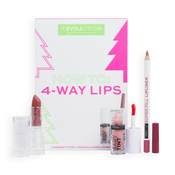 Relove by Revolution set - How To: 4-Way Lips Makeup Set