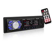 12V 1DIN auto radio 4x50W MP3 USB SD MMC Bluetooth