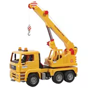 Kamion MAN sa Kranom žuti Bruder 027544