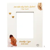Personalizirani unikatni okviri za fotografije – Savršen poklon za vjencanje i zaljubljene - 3. - 151173