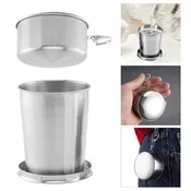 Zložljiv nerjaveči kozarec 150ml 54440