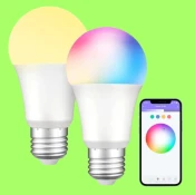 Pametne WiFi žarnice E27 LED RGB - komplet 2 kosov