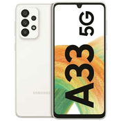 SAMSUNG korišten pametni telefon Galaxy A33 5G 6GB/128GB, White