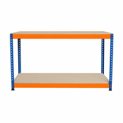 MONSTER Dvostopenjska delovna miza S-Rax - 150 cm x 45 cm x 90 cm, (21571089)