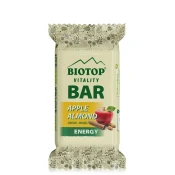 BIO ENERGIJSKA PLOŠČICA JABOLKO – MANDELJ, 40 g