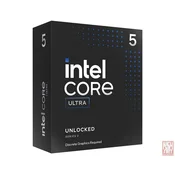 Intel Core Ultra 5 245K, 3.60GHz/5.20GHz turbo, 24MB Smart cache, 26MB L2 cache, 14 cores (14 Threads), Intel Graphics
