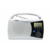 Radio Kinga 2 ELTRA srebrne barve