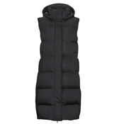 Superdry  LONGLINE HOODED PUFFER GILET  Črna