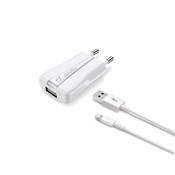CELLULARLINE punjac USB za IPHONE 5/6, 1m, bijeli + MFI KABEL