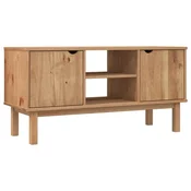 Vidaxl TV omarica OTTA 113,5x43x57 cm trdna borovina