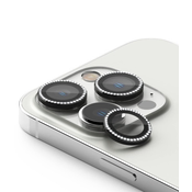 Zastita za kameru diamond za iphone 16 pro (6.3)/16 pro max (6.9) crna ( FL11430 )