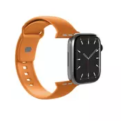Puro Silikonski remen za Apple Watch 44/45/46/49mm Icon - narancasti