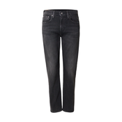 LEVIS  Kavbojke 502 TAPER črn denim