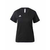 ADIDAS PERFORMANCE Tehnicka sportska majica Entrada 22, crna / bijela