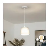 Brilagi - LED luster na sajli CERIA 1xE27/40W/230V precnika 20,5 cm siva