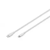 Digitus AK-600110-005-W kabel Lightning 0,5 m Bela