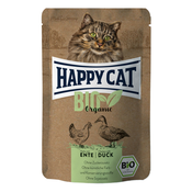 Happy Cat Bio Organic alutasakos eledel - perutnina in raca 85 g