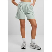 Womens shorts Organic Terry mint