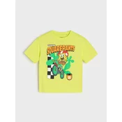 Sinsay - Majica kratkih rukava s printom SpongeBob SquarePants - žuto