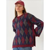 Bianco Lucci Pulover Pullover rdeča