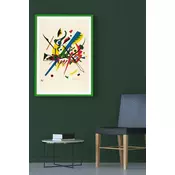 Wallity Dekorativna uramljena slika, 33x48cm, Šarena