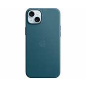 Apple - iPhone 15 Plus FineWoven Case with MagSafe - Pacific Blue