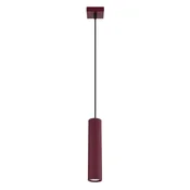 Sollux Lighting Viseča svetilka KARBON 1 bordo, (5000285033)