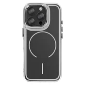 AVIZAR MagSafe ovitek za iPhone 16 Pro, dvomaterialna, ultra ojačana zaščita, Črna, (5000189465)