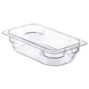 ARAVEN gastronorm posoda GN 1/4, polikarbonat, globina: 65 mm, prostornina: 1,7 L