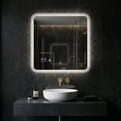 Stensko ogledalo LED 70x70cm TOP-2