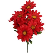 shumee 48 cm rdeč umetni cvet gerbere