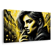 Slika mestni portret ženske - 60x40