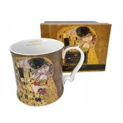 Velika porcelanasta skodelica 360 ml v darilni škatli, kolekcija Klimt Kiss