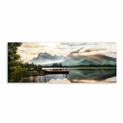 Slika za zid - 60 x 150 cm drvo/platno - zidna slika prirode - platno na skrivenom ramu - Styler