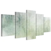 shumee Slika na italijanskem platnu 100 x 50 cm pentaptih - minimalističen slog - narava Slika na italijanskem platnu 150 x 75 cm pentaptih - minimalističen slog - narava