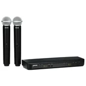 Shure BLX288/SM58-H8E dvojni ročni daljinski mikrofon