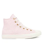 Modne superge Converse Chuck Taylor All Star Knit Hi A13643C Roza