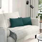 Jastucici za sofu 2 pcs Tamnozelena 50 x 30 cm tkanina