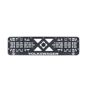 Storm Okvir za tablicu auta volkswagen, 3D Slova