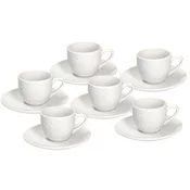 Tognana set šolja sa tacnom Golf Bianco 6u1 - 90ml