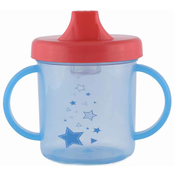 Prijelazna čaša s ručkama Lorelli Baby Care - 210 ml, Plava