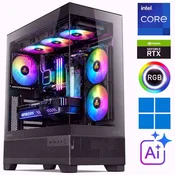 iGamer-II Core i5-14400F | 32GB DDR5 | SSD 1TB NVMe | RTX 5060Ti-8GB | Vodno hlajenje | Windows 11 | Gaming namizni