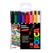Marker Uni PC-1MR POSCA, set 8/1