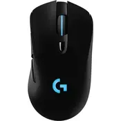 LOGITECH opticki gejmerski miš 12000 dpi (crni) - LIGHTSPEED HERO G703  Opticki, 16000dpi