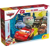 Slagalica Lisciani 24pcs Maxi Cars 2u1 složi i oboji 86634