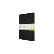 Moleskine notebook, A4, karo, trde platnice